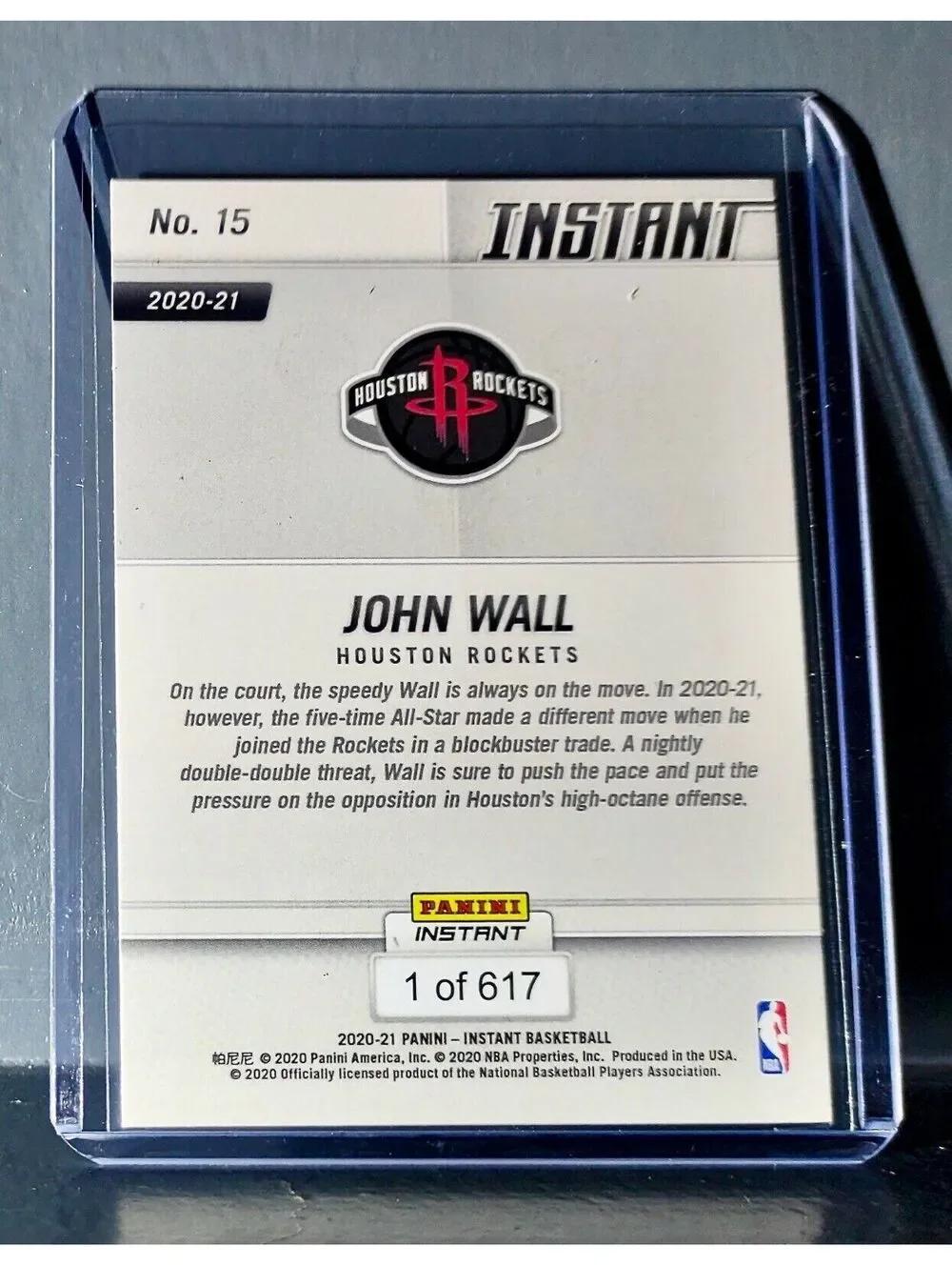 N/A john wall